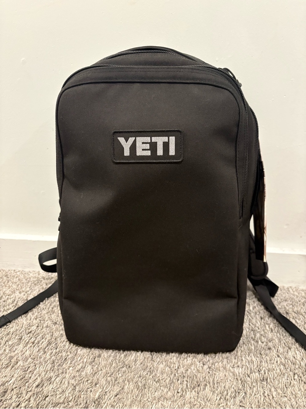 YETI Black Backpack Travel Laptop Bag Rugged Utility Pack NWT